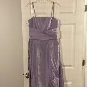 Vera Wang Maids Gown size 10 Brand new with tag color is lilac long 32” bust 30”